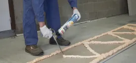Bonding of platerboard panels