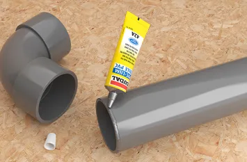 Verkleben von PVC