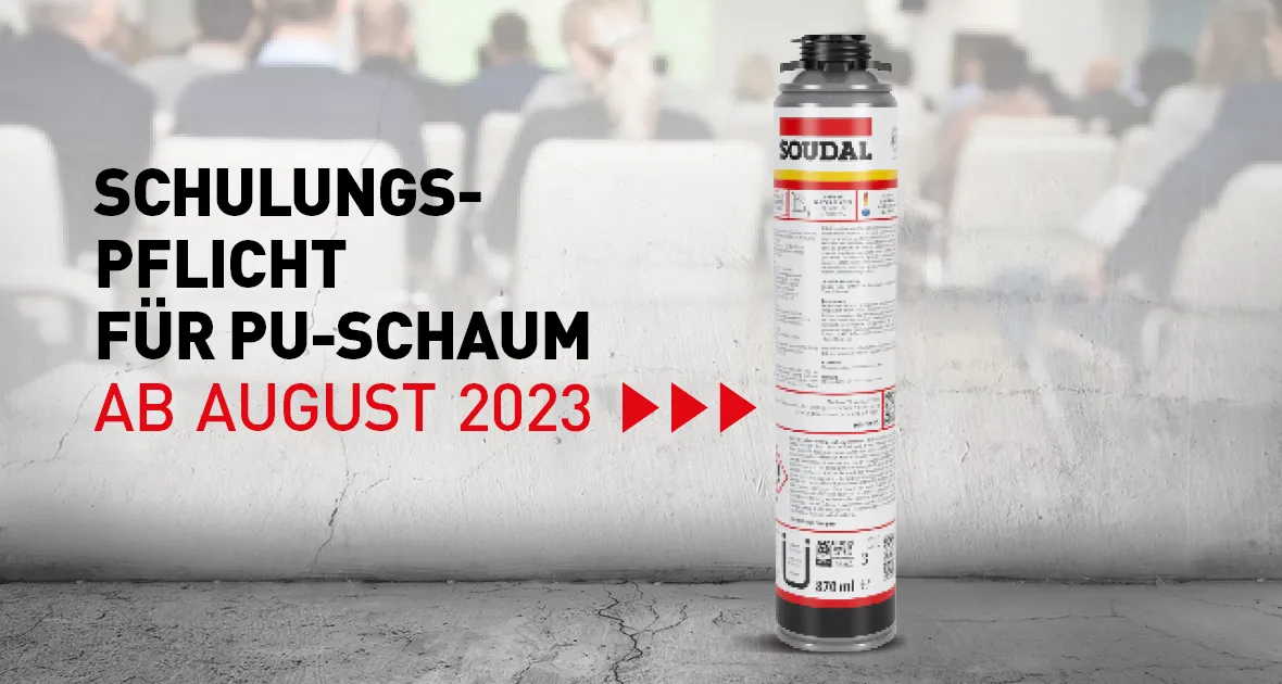 Schulungspflicht für PU-Schäume