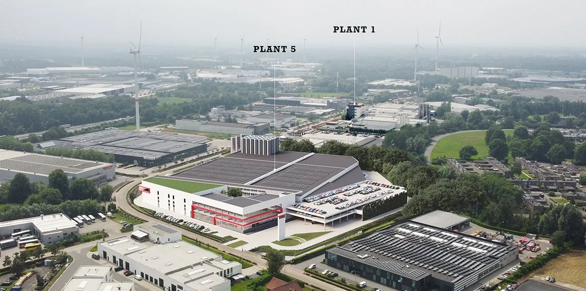 Neue Produktionsstätte in Turnhout