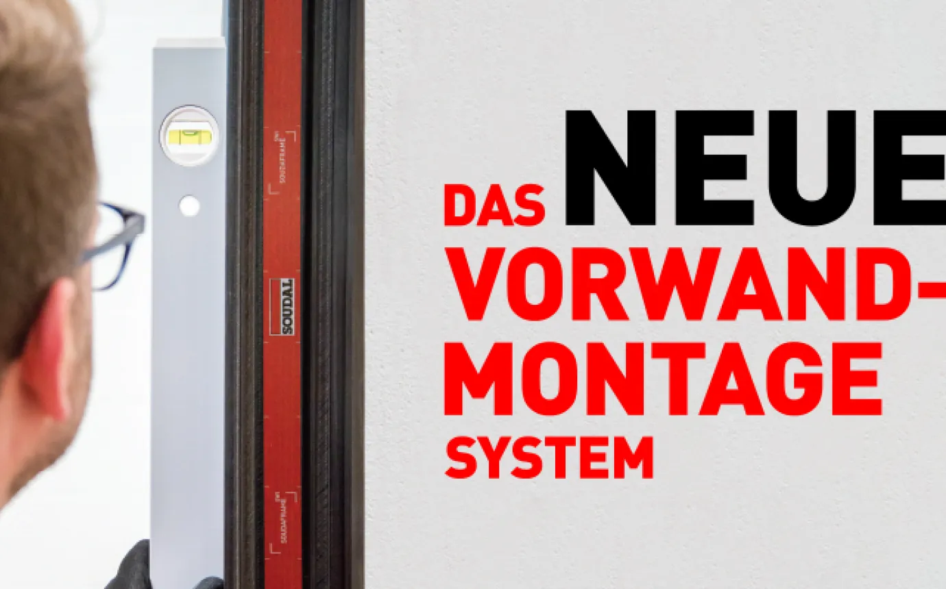 Das schnellste Vorwandmontagesystem