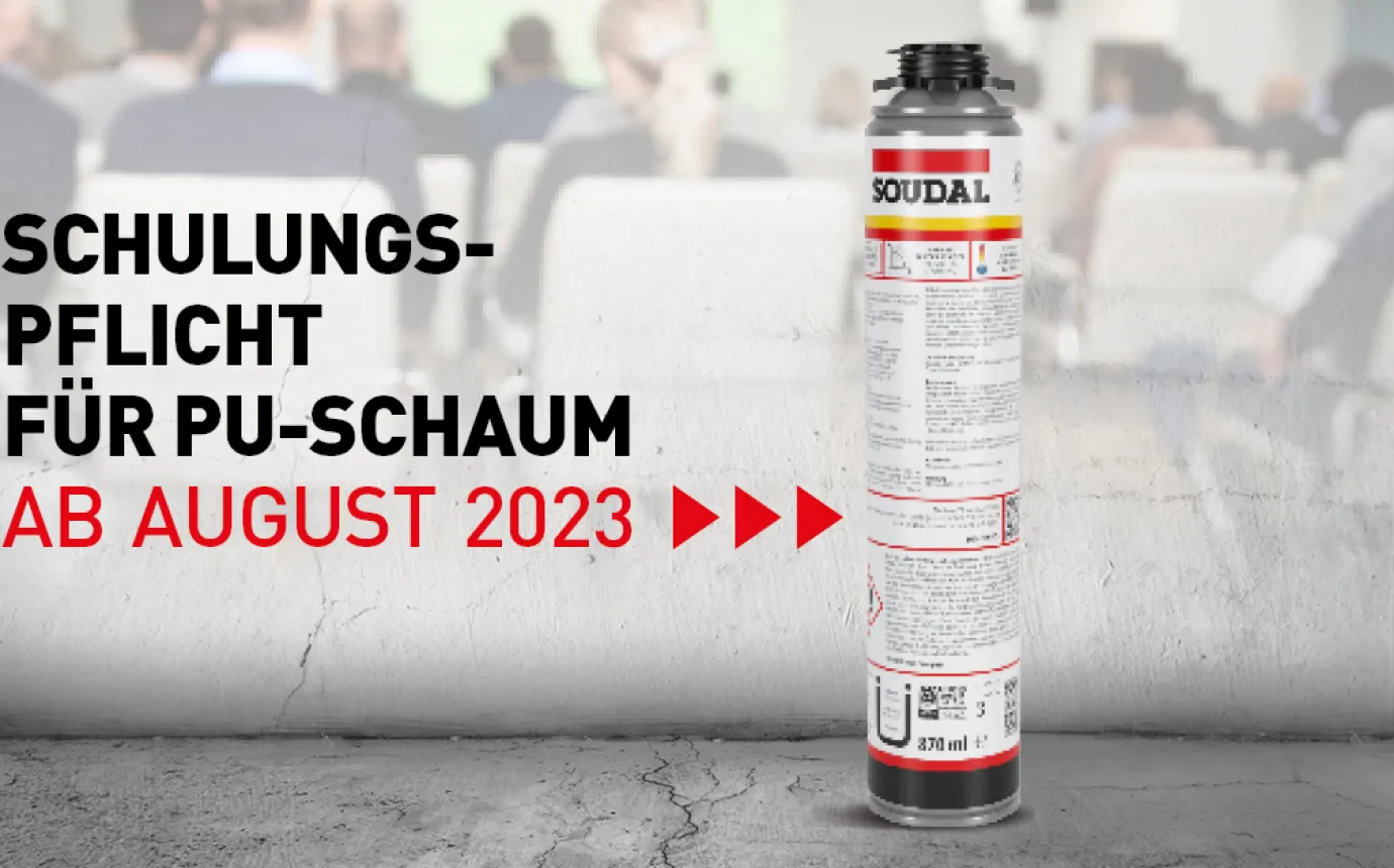 Schulungspflicht für PU-Schäume