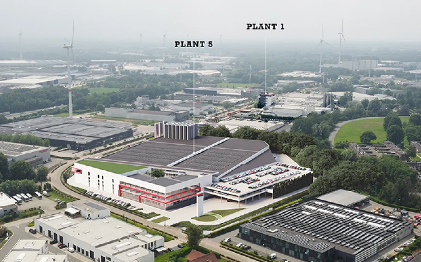 Neue Produktionsstätte in Turnhout