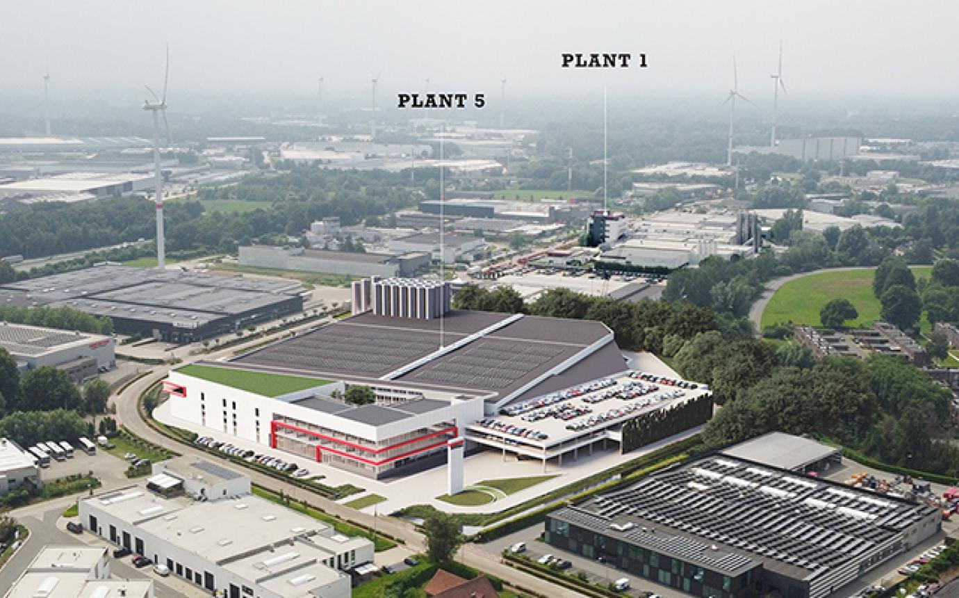 Neue Produktionsstätte in Turnhout