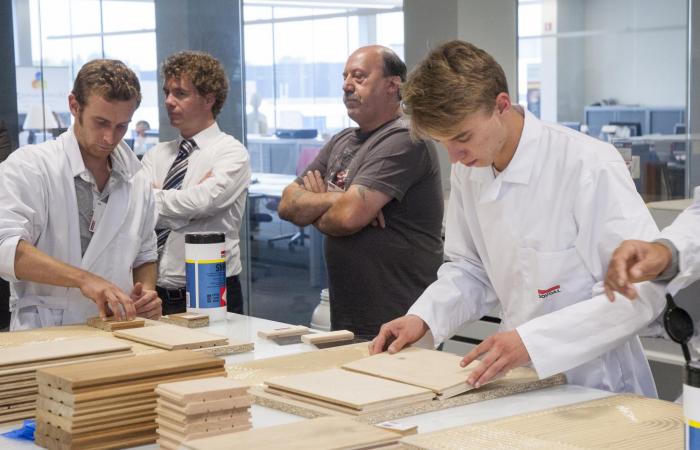 Impressie evenement parketlijm in de Soudal Academy