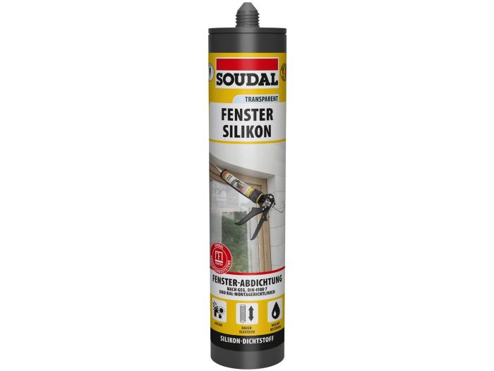 Fenster-Silikon Transparent 300ml