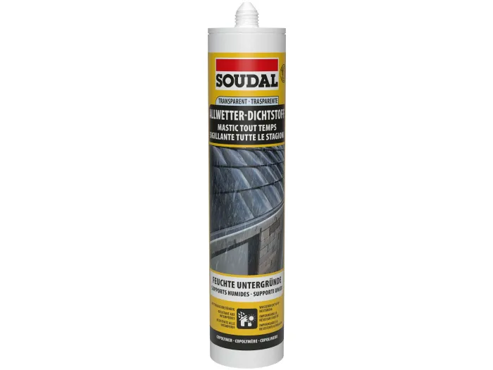 Allwetter-Dichtstoff Transparent 300ml