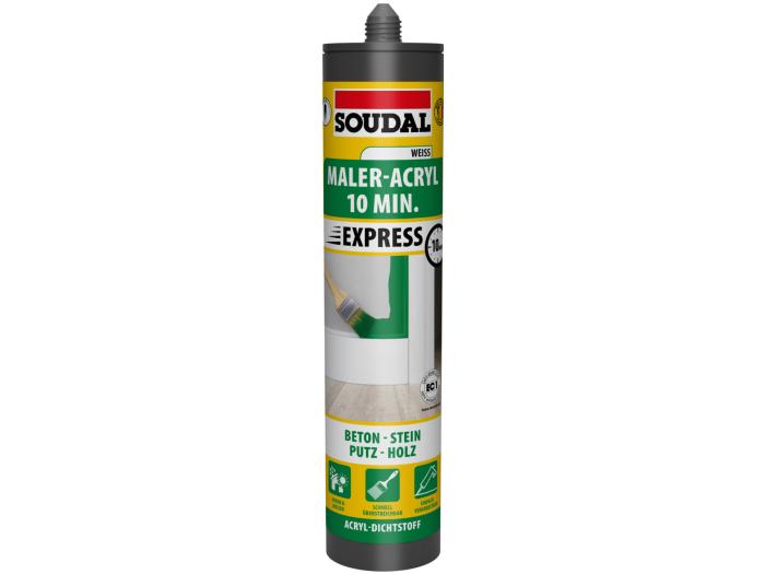 Product shot Maler-Acryl 10 Min. Express Weiß 300ml