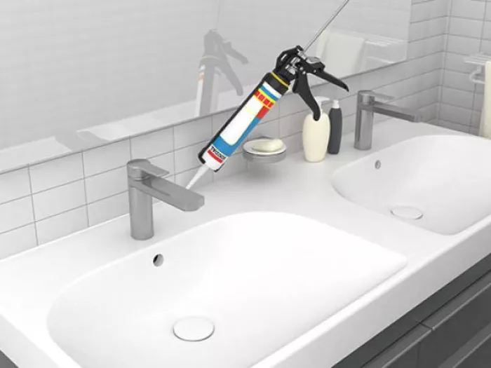 Abdichten im Badezimmer