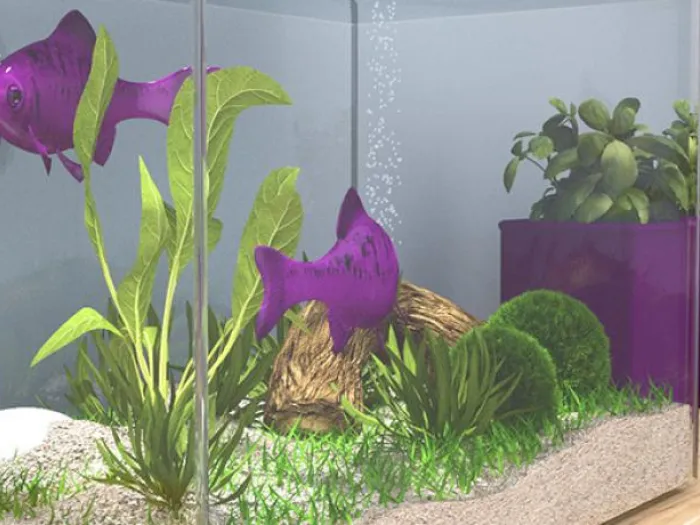 Abdichten von Aquarien