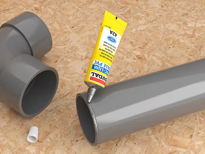 Verkleben von PVC