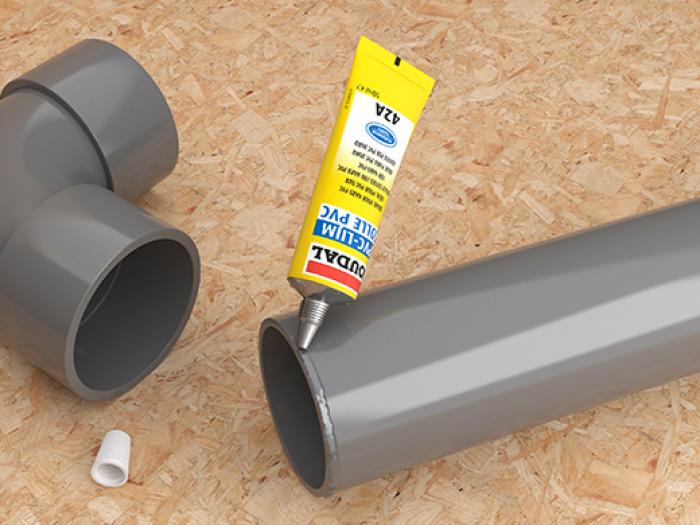 Verkleben von PVC