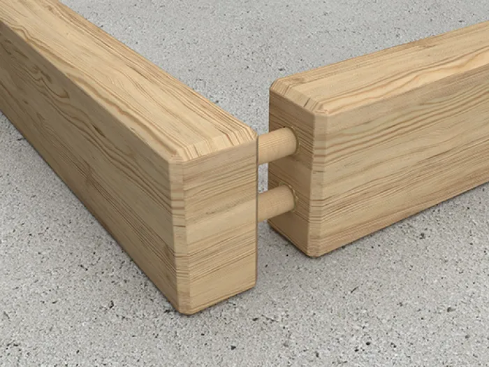 Verkleben von Holz und Brettern